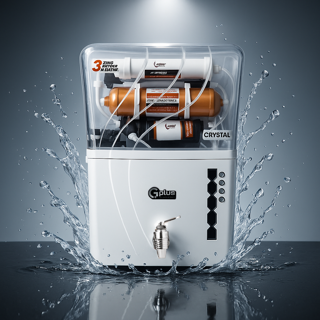 G Plus Crystal with water splash